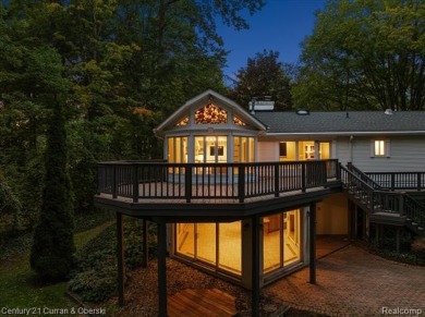 Tucked away on a wooded lot that directly backs up to McClumpha on Hilltop Golf Course in Michigan - for sale on GolfHomes.com, golf home, golf lot