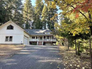 This charming 3 bedroom 2 bathroom mountain home is the perfect on Lake Almanor Country Club in California - for sale on GolfHomes.com, golf home, golf lot