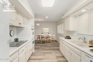 Fully updated Sun City home offering 3 bedrooms, 2 baths, and 1 on Sun City Lakes West and East in Arizona - for sale on GolfHomes.com, golf home, golf lot