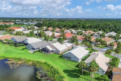 Gorgeous lakefront 3 bedroom home with multiple updates and on Capri Isle Golf Club in Florida - for sale on GolfHomes.com, golf home, golf lot