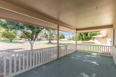Fully updated Sun City home offering 3 bedrooms, 2 baths, and 1 on Sun City Lakes West and East in Arizona - for sale on GolfHomes.com, golf home, golf lot