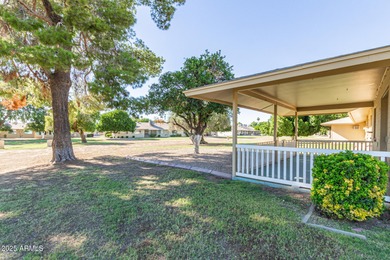 Fully updated Sun City home offering 3 bedrooms, 2 baths, and 1 on Sun City Lakes West and East in Arizona - for sale on GolfHomes.com, golf home, golf lot