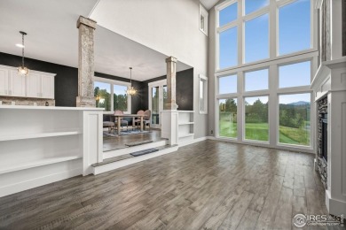 Welcome to this stunning mountain retreat nestled on the 17th on Fox Acres Country Club in Colorado - for sale on GolfHomes.com, golf home, golf lot