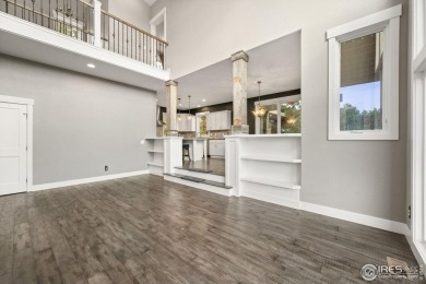 Welcome to this stunning mountain retreat nestled on the 17th on Fox Acres Country Club in Colorado - for sale on GolfHomes.com, golf home, golf lot