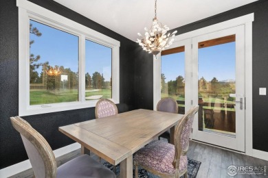 Welcome to this stunning mountain retreat nestled on the 17th on Fox Acres Country Club in Colorado - for sale on GolfHomes.com, golf home, golf lot