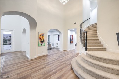 Located within Red Rock Country Club, this exquisite 4-bedroom on Red Rock Country Club in Nevada - for sale on GolfHomes.com, golf home, golf lot