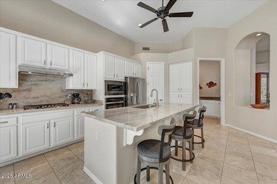 Light-filled and lovely, this immaculate 3 bed, 2.5 bath home on Legend Trail Golf Club in Arizona - for sale on GolfHomes.com, golf home, golf lot