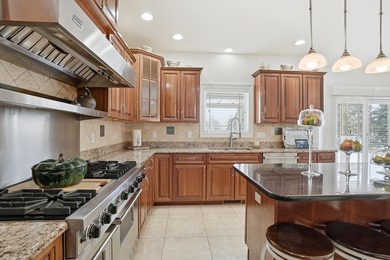 Welcome home to this exceptional 1.5-story residence nestled in on White Hawk Country Club in Indiana - for sale on GolfHomes.com, golf home, golf lot