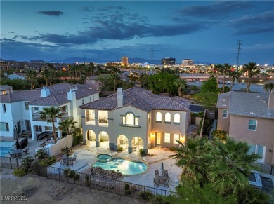 Located within Red Rock Country Club, this exquisite 4-bedroom on Red Rock Country Club in Nevada - for sale on GolfHomes.com, golf home, golf lot