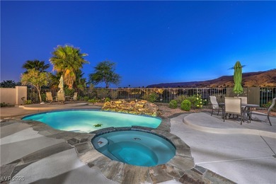 Located within Red Rock Country Club, this exquisite 4-bedroom on Red Rock Country Club in Nevada - for sale on GolfHomes.com, golf home, golf lot