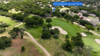 Welcome to 316 Delaware Springs, located on the 9th hole of on Delaware Springs Golf Course in Texas - for sale on GolfHomes.com, golf home, golf lot