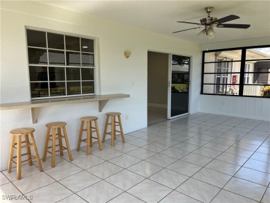 CLEAN, CRISP and FRESHLY PAINTED CORNER UNIT! This condo is on Myerlee Country Club in Florida - for sale on GolfHomes.com, golf home, golf lot