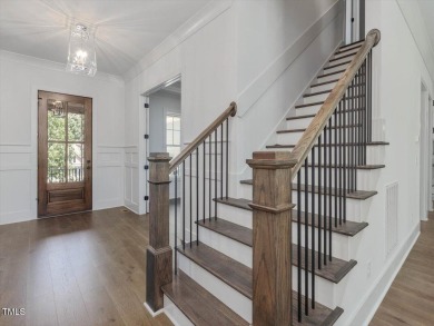 Beautiful custom home by Walker Design Build in the highly on Chapel Ridge Golf Club in North Carolina - for sale on GolfHomes.com, golf home, golf lot