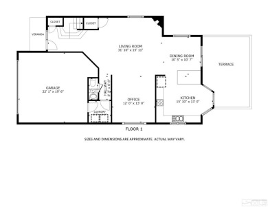 NEW HEFTY PRICE IMPROVEMENT! Charming 2-bedroom, 2.5-bath home on LakeRidge Golf Course in Nevada - for sale on GolfHomes.com, golf home, golf lot
