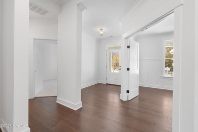 Welcome to this stunning new construction home situated on the on Sound Golf Links at Albemarle Plantation in North Carolina - for sale on GolfHomes.com, golf home, golf lot