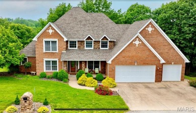 Stunning two-story brick home nestled on 6.3 acres in Hannibal on Hannibal Country Club in Missouri - for sale on GolfHomes.com, golf home, golf lot