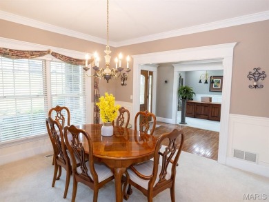 Stunning two-story brick home nestled on 6.3 acres in Hannibal on Hannibal Country Club in Missouri - for sale on GolfHomes.com, golf home, golf lot