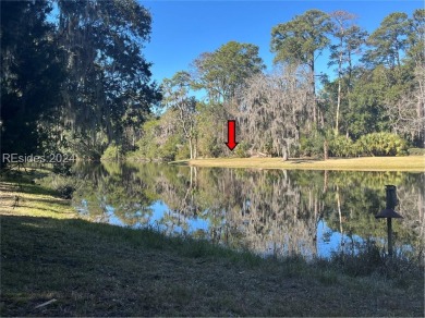 Almost 3/4 acres property that backs up to a pond  surrounded by on Haig Point Golf Club in South Carolina - for sale on GolfHomes.com, golf home, golf lot