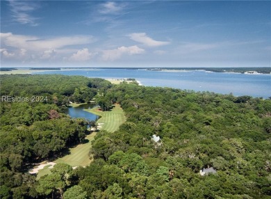 Almost 3/4 acres property that backs up to a pond  surrounded by on Haig Point Golf Club in South Carolina - for sale on GolfHomes.com, golf home, golf lot