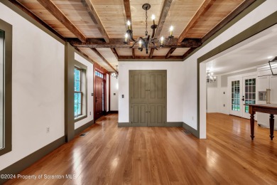 A restoration beyond compare!  This 1850's center hall colonial on Lakeland Golf Course in Pennsylvania - for sale on GolfHomes.com, golf home, golf lot