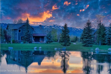 Welcome home to this stunning Stonecrop model home nestled in on Teton Springs Resort and Club in Idaho - for sale on GolfHomes.com, golf home, golf lot