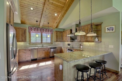 Welcome home to this stunning Stonecrop model home nestled in on Teton Springs Resort and Club in Idaho - for sale on GolfHomes.com, golf home, golf lot