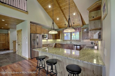 Welcome home to this stunning Stonecrop model home nestled in on Teton Springs Resort and Club in Idaho - for sale on GolfHomes.com, golf home, golf lot