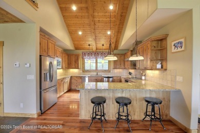 Welcome home to this stunning Stonecrop model home nestled in on Teton Springs Resort and Club in Idaho - for sale on GolfHomes.com, golf home, golf lot