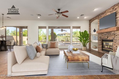 Welcome to this beautiful single-level home featuring 4 bedrooms on Dove Valley Ranch in Arizona - for sale on GolfHomes.com, golf home, golf lot