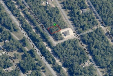 Buildable lot located in Citrus Springs, offering a picturesque on Citrus Springs Country Club in Florida - for sale on GolfHomes.com, golf home, golf lot