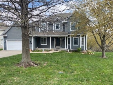 This well-maintained 4-bedroom, 3.5-bathroom home is located in on Bellevue Golf and Country Club in Kansas - for sale on GolfHomes.com, golf home, golf lot