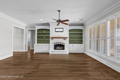 Waterfront Living in The Shores of Lake Caroline | 4 Bedrooms /3 on Lake Caroline Golf Club in Mississippi - for sale on GolfHomes.com, golf home, golf lot