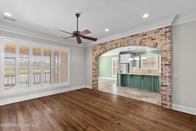 Waterfront Living in The Shores of Lake Caroline | 4 Bedrooms /3 on Lake Caroline Golf Club in Mississippi - for sale on GolfHomes.com, golf home, golf lot