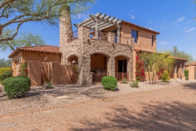 This stunning model home in the exclusive Superstition Golf & on Superstition Mountain Club - Lost Gold in Arizona - for sale on GolfHomes.com, golf home, golf lot
