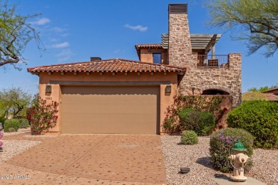 This stunning model home in the exclusive Superstition Golf & on Superstition Mountain Club - Lost Gold in Arizona - for sale on GolfHomes.com, golf home, golf lot