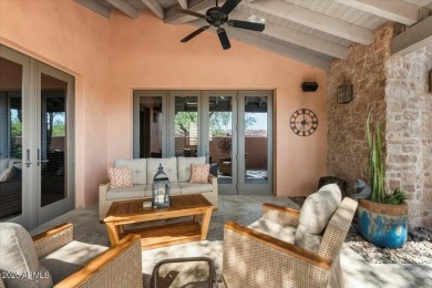 This stunning model home in the exclusive Superstition Golf & on Superstition Mountain Club - Lost Gold in Arizona - for sale on GolfHomes.com, golf home, golf lot