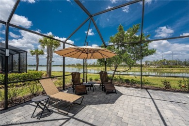 ABSOLUTELY GORGEOUS  PRISTINE, 2021 NEWLY BUILT LAKEFRONT POOL on Babcock National Golf Course in Florida - for sale on GolfHomes.com, golf home, golf lot