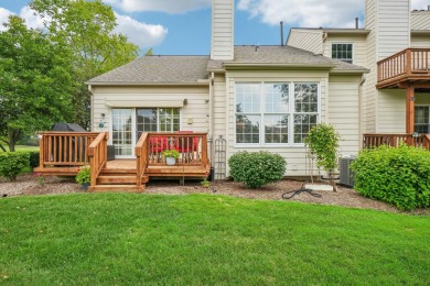 Stunning golf course, pond, and bridge views surround this on Bushwood Golf Club in Michigan - for sale on GolfHomes.com, golf home, golf lot