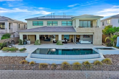 An extraordinary lakefront retreat with rare golf course on Reflection Bay Golf Club in Nevada - for sale on GolfHomes.com, golf home, golf lot