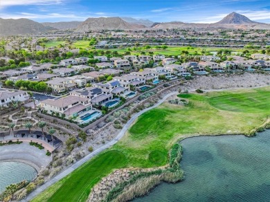 An extraordinary lakefront retreat with rare golf course on Reflection Bay Golf Club in Nevada - for sale on GolfHomes.com, golf home, golf lot