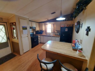 This home has great 'bones' with lots of potential for the right on Lakes at Leesburg Golf Course in Florida - for sale on GolfHomes.com, golf home, golf lot