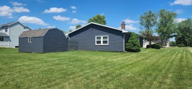 Enjoy the beautiful open views from this 3 bedroom, one and a on Coyote Creek Golf Club in Indiana - for sale on GolfHomes.com, golf home, golf lot
