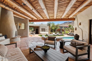 Discover the epitome of luxury living w/this stunning custom on Troon Country Club in Arizona - for sale on GolfHomes.com, golf home, golf lot