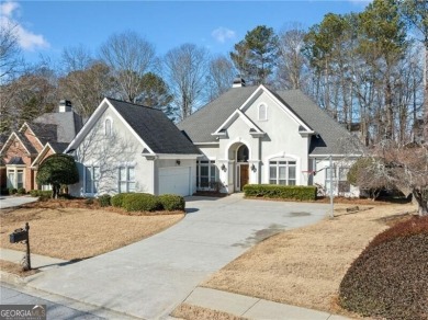 Welcome to your dream home, a stunning European ranch in on Trophy Club of Apalachee in Georgia - for sale on GolfHomes.com, golf home, golf lot