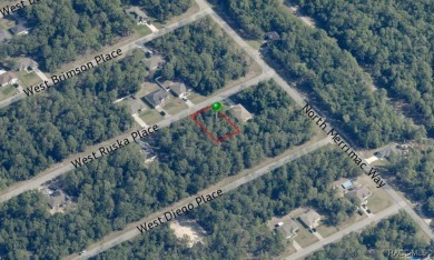 Buildable lot in Citrus Springs offers a picturesque homesite in on Citrus Springs Country Club in Florida - for sale on GolfHomes.com, golf home, golf lot