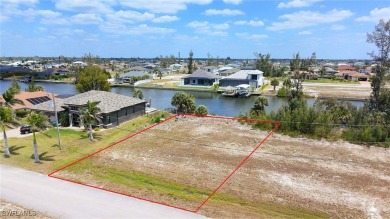 Direct Gulf Access CLEARED Lot in Prime- Up and Coming Cape on Burnt Store Golf Club in Florida - for sale on GolfHomes.com, golf home, golf lot