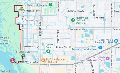 Direct Gulf Access CLEARED Lot in Prime- Up and Coming Cape on Burnt Store Golf Club in Florida - for sale on GolfHomes.com, golf home, golf lot