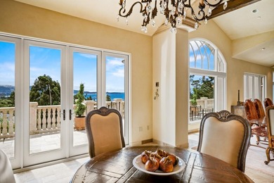 Perched on a gated one-acre parcel near The Lodge at Pebble on Poppy Hills Golf Course in California - for sale on GolfHomes.com, golf home, golf lot