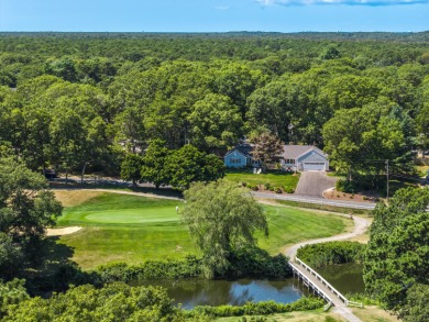 Golf course views meet Cape Cod luxury in this fully renovated on Blue Rock Golf Course in Massachusetts - for sale on GolfHomes.com, golf home, golf lot