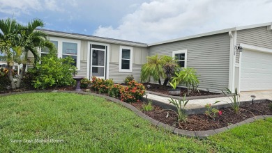 Looking for a Palm Harbor Wellington Model located in the on The Riverside Golf Club in Florida - for sale on GolfHomes.com, golf home, golf lot